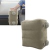 Inflatable Foot Rest Promote Blood Circulation Relieve Fatigue PVC Flocking