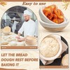 Bread Proofing Baskets Set of 6 Banneton Baskets Dough Fermentation
