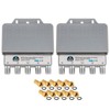 DiseqC Switch 4/1 with Weatherproof Housing HB-DIGITAL 4X SAT LNB
