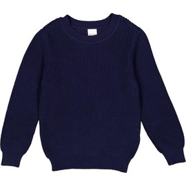 Fred's World by Green Cotton Boys' Knit Chunky Sweater, Academy