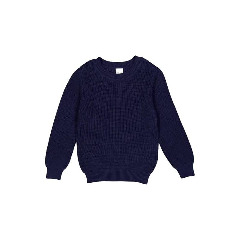 Fred's World by Green Cotton Boys' Knit Chunky Sweater, Academy