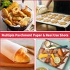 WRAPOK Baking Parchment Paper Greaseproof Cooking Sheets White Non-Stick Pre-Cut