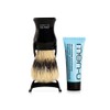 men-ü Barbiere Shaving Brush with Shave Cream 15ml & Stand