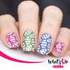 Whats Up Nails - Eggs Vinyl Stencils for Easter Nail