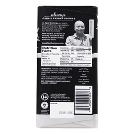 Equal Exchange - Organic & Fairly Traded Dark Chocolate Bar Total Eclipse 92% Cacao - 2.8 oz.