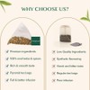 VAHDAM, Turmeric Chamomile Tea Bags (100 Herbal Tea Bags) Caffeine