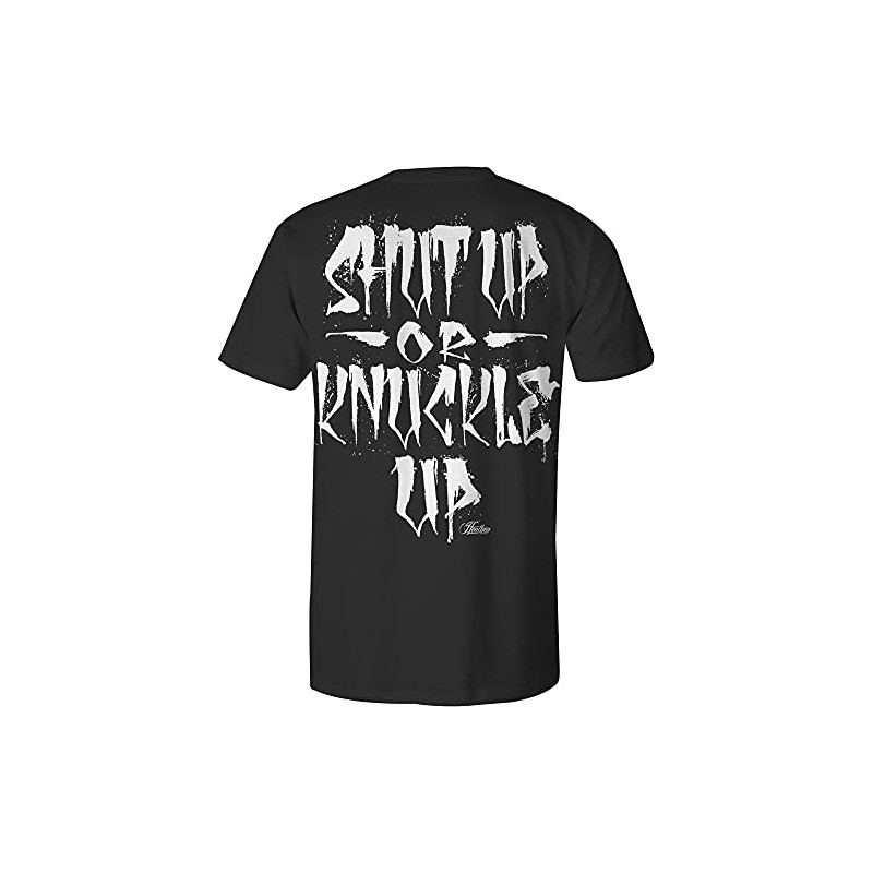Heathen Knuckle Up T-Shirt (Black, Small)