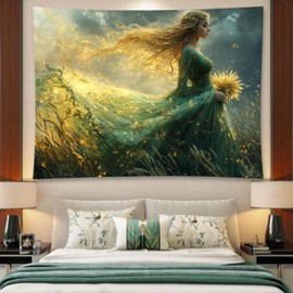 Tapiz de constelación con espacio galaxia celestial, fondo de cielo nocturno adecuado para recámara, sala de estar, oficina, decoración de pared, ideal para adolescentes, niños y niñas que aman los 12