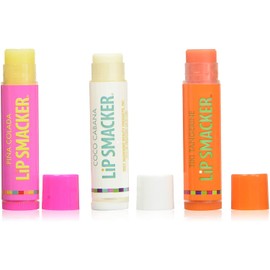 Lip Smackers Lip Balm Trio Tropical Fever, 1.1 Ounce