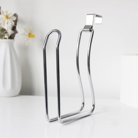 Bathroom Toilet Paper Holder Premium Rustproof Wall Mounted Toilet Roll Holder for Washroom Kitchen Bathroom (Silver)