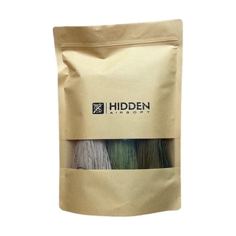 Hand Crafted Hand Dyed Hidden Airsoft Hidden Concealment Ghillie Crafting