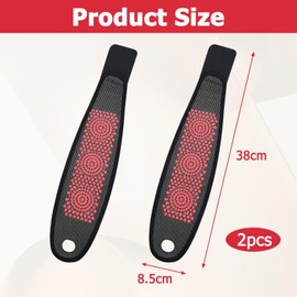 Wrist Brace, Pack of 2, Hand Bandage, Wrist, Wrist Support, Hand Bandage Left Suitable for Fitness, Bodybuilding, Strength Training and Sports (Black with Red Dots)