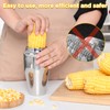 YYP Corn Cutter Peeler, Corn Cob Stripper with Cup [No