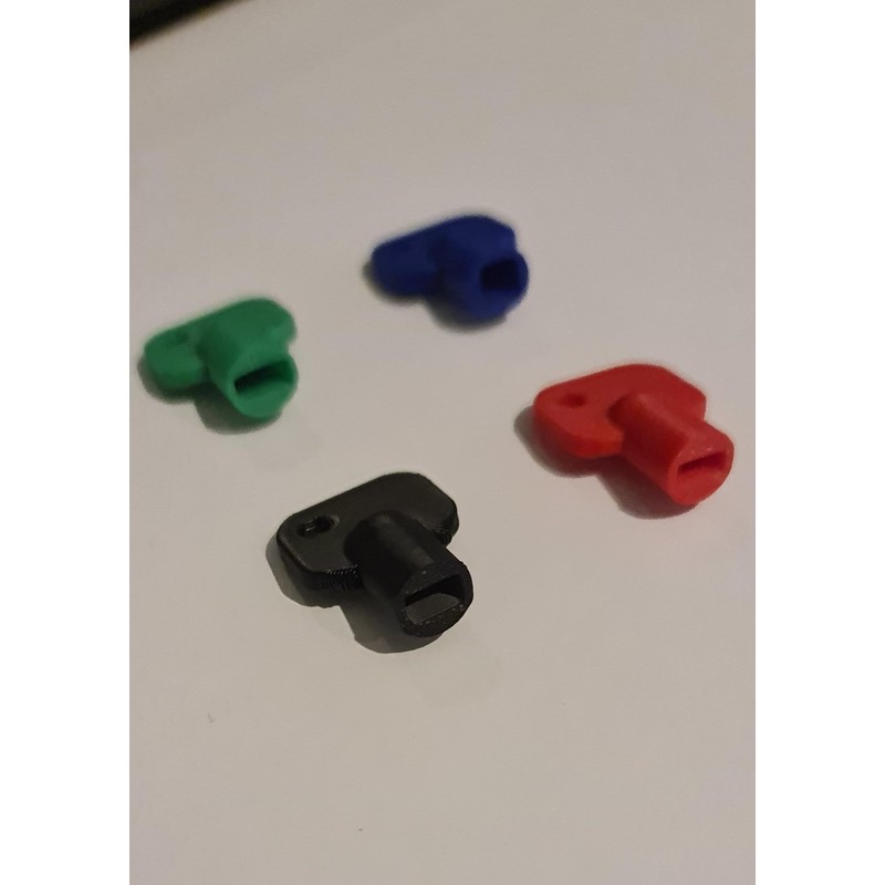 Lockshield Radiator Valve Keys Mixed Sizes | 8x4mm, 7x3mm, 7x4mm