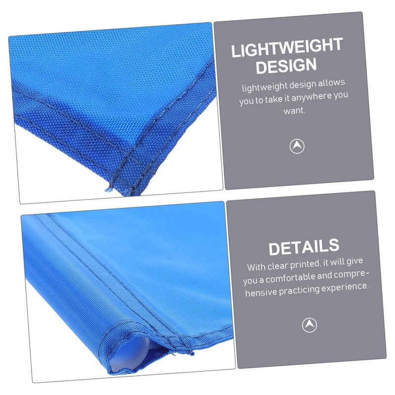 KICHOUSE Golfing Flag Lightweight Training Flag for Golf Practice Easy