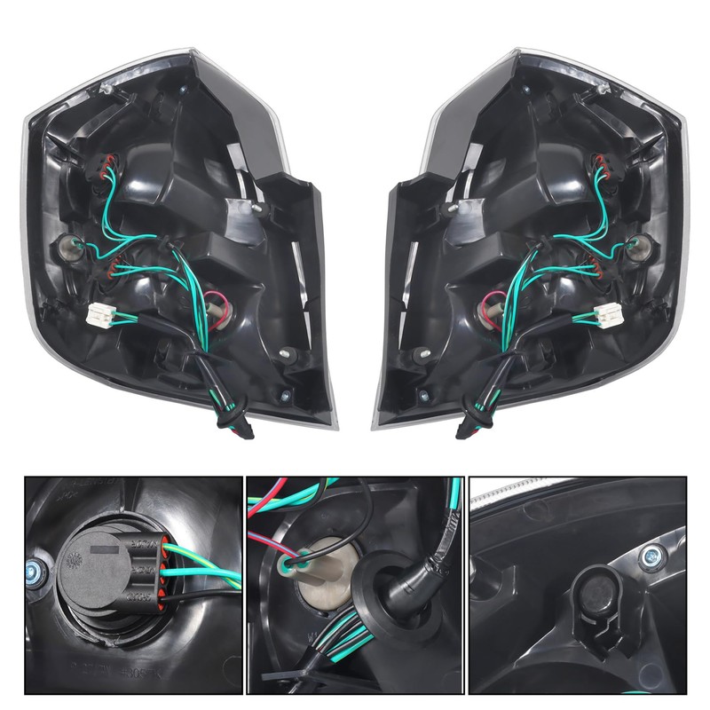 Left and Right Tail Light Replacement for Nissan Sentra 2010-2012