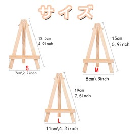 20 Pcs Tripod Stand Easel Wooden Easel Tabletop Mini Display Stand Painting Stand Oil Painting Supplies Watercolor Sign Holder Photo Sketch Easel Beginner Home Art Party School (S)