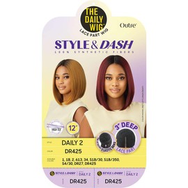 Outre The Daily Wig - Style & Dash - Daily 2 (OFF BLACK 1B)