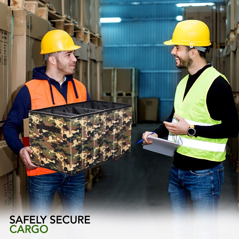 EASYVIEW Expandable Car Storage Camouflage Organizer Suv Truck Large