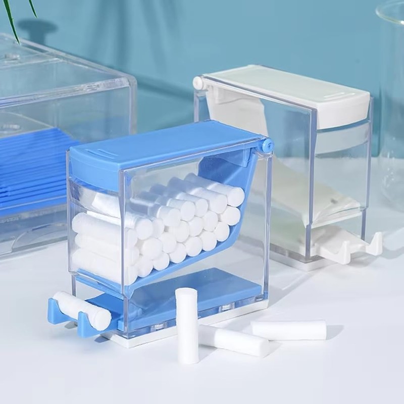 Snblzhef Dental Cotton Roll Dispenser Type Box Holder Orthodontics Supplies