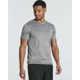 5 Pack Men’s Active Quick Dri Dry Fit Crew Neck T Shirts Athletic Running Gym Workout Short Sleeve Tee Tops Camisas Summer