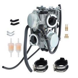 ALL-CARB Carburetor with Intake Boots Replacement for Honda ACE 750 VT750C 1998-2003 Shadow Spirit 750 VT750DC 2001-2007 16101-MBA-980 16100-MBA-671 16100-MBA-771 16211-MAW-600