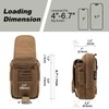 TSPRO Molle EDC Pouch, Tactical Admin Pouch for Belt, Multifunctional