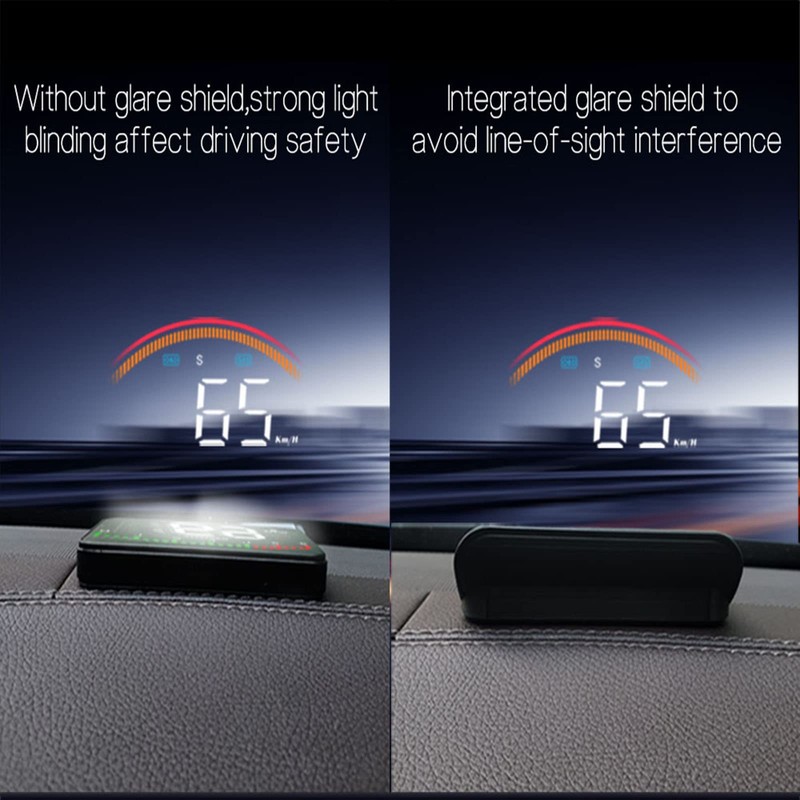 wiiyii Head Up Display M11， Hud Display Car with OBD
