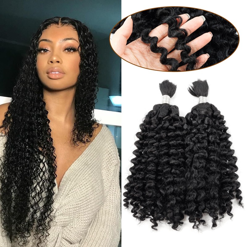 EV&ET Boho Braiding Hair 18 Inch 100g 2 Bundles Synthetic