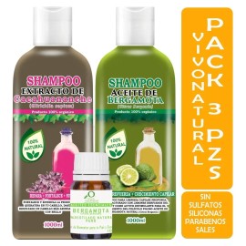 Shampoo De Bergamota Y Cacahuananche 1l Más Aceite Gratis.