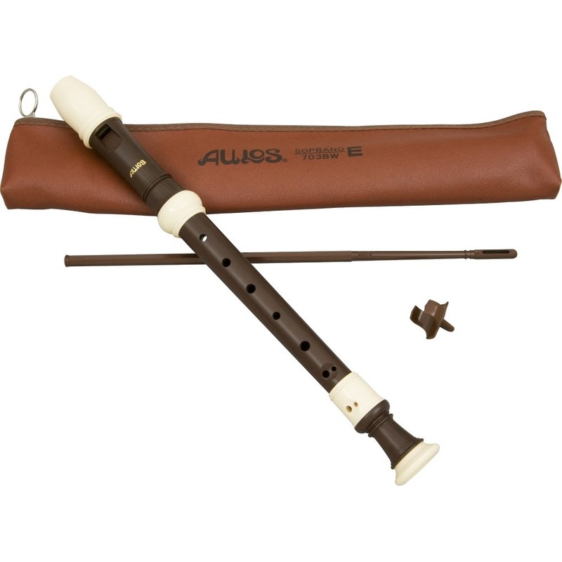 Aulos A303AI 703W "Haka" Descant Recorder, Multi