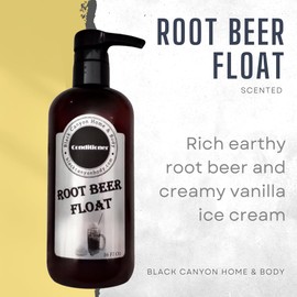 Black Canyon Root Beer Float Scented Argan Oil Hair Conditioner, 16 Oz