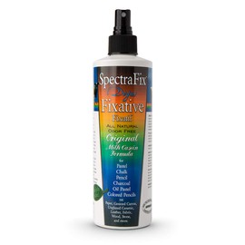 SpectraFix : Degas Pastel Fixative 360ml : All Natural Odor Free : Casein Formula