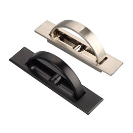 Gadpiparty 2pcs Zinc Alloy Dresser Pull Handles Modern Wardrobe Door Knobs for Cupboard and Drawer Replacement Durable Design with Screws Stylish and Comfortable Grip