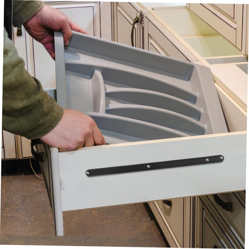 Operitacx 2Pcs Punch Drawer Slides Durable Undermount Drawer Runners for