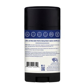 American Provenance All Natural Deodorant for Men and Women - Aluminum Free Deodorant that Lasts All Day - Made in the USA with Essential Oils & Cruelty Free - Wintergreen, Fir, Cedar (1 Pack)