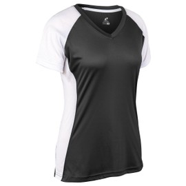 Champro Women's Standard Traditional, Black, White, Small