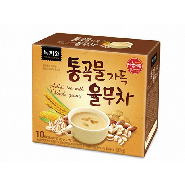 [Nokchawon] Adlai Tea with Whole Grains 18g X 10 Sticks
