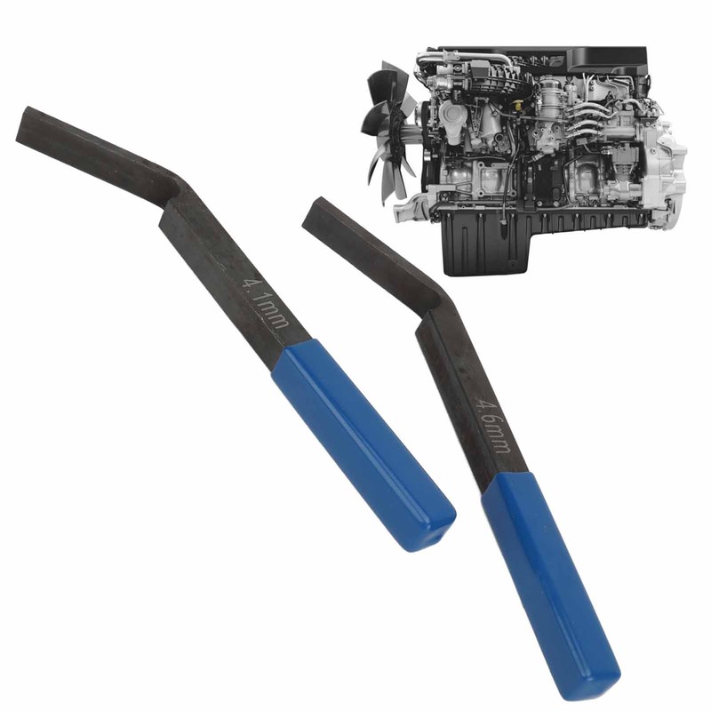2Pcs Engine Brake Adjustment Tool W470589042300 Jake Brake Feeler Gauge