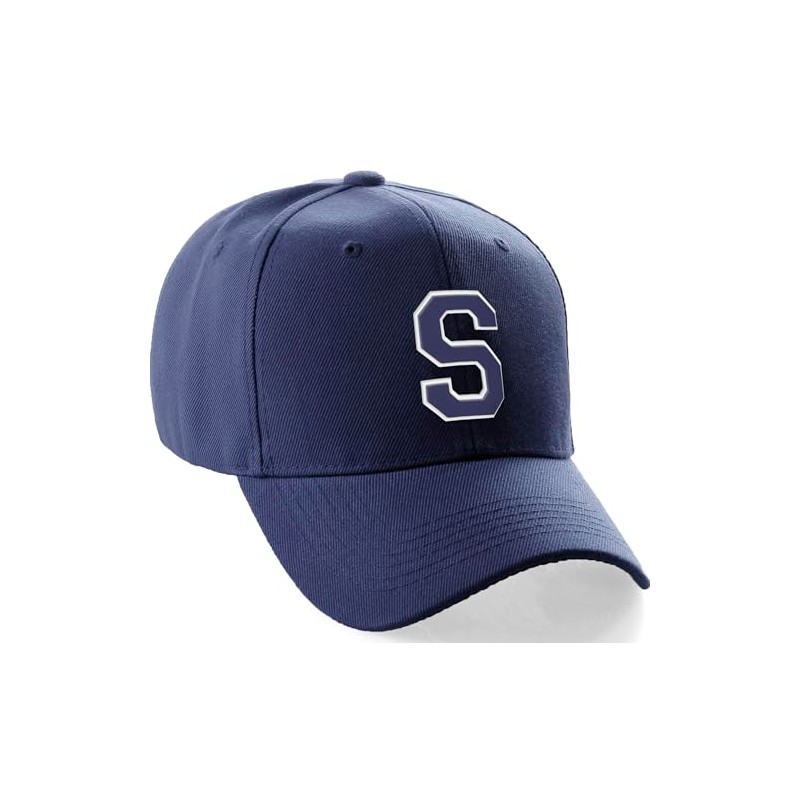 Daxton Classic Baseball Hat Custom A to Z Initial Team
