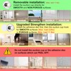 ZESLMG Chrome Suction Cup Hooks for Glass Window, Shower Hook
