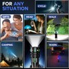Rechargeable Flashlights High Lumens 10000, Super Bright LED Flash Light