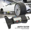 Tyre Tread Gauge, Digital Depth Gauge with LCD Display, Suitable