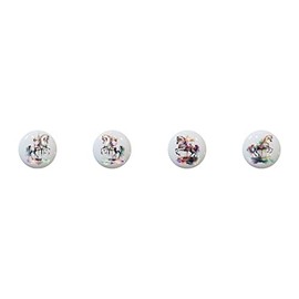 Fantasy Carousels Horses Equine DECORATIVE Ceramic Dresser Drawer PULLS Cabinet Cupboard KNOBS (Complete Set of All 4)