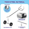 Waltool 40Pcs 4" /100mm Stainless Steel Pegboard Display Hooks Bulk