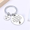 DOYOUDO Dad Keychain from Son Funny Daddy Key Chain Birthday