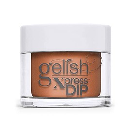 Gelish Fall 2021 No Boundaries Xpress Nail Dipping Powder Collection (Catch Me If You Can) Orange Nail Dip Powder, Orange Nail Dip, Orange Powder Dip, 1.5 ounce