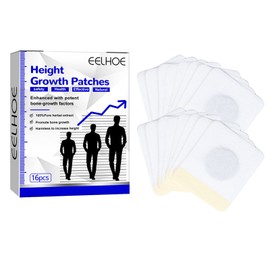 Utapossin Magnetic Foot Patch Height Growth Patches Pack of 16 Height Growth Foot Patches for Height Increase to Improve Height for Adults and Children