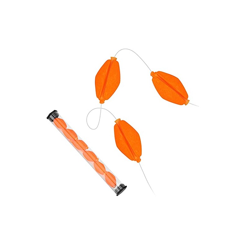 Fly Fishing Bite/Strike INDICATOR Float Set of 6 Orange Pack