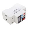 Over Under Voltage Protector Adjustable Digital Display Voltage Current Protective